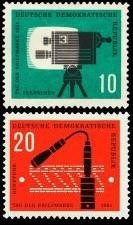 DDR, MiNr. 861-862 postfrisch - Tag der Briefmarke 1961
