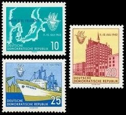 DDR, MiNr. 898-900 postfrisch - Ostseewoche, Rostock