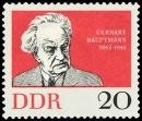 DDR, MiNr. 925 postfrisch - Gerhart Hauptmann