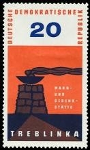 DDR, MiNr. 975 postfrisch - Mahn- und Gedenkstätte Treblinka