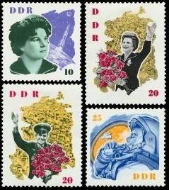 DDR, MiNr. 993-996 postfrisch - Besuch sowjetischer Kosmonauten