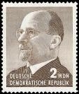 DDR, MiNr. 1088 postfrisch - 2 DMD Walter Ulbricht
