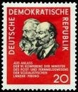 DDR, MiNr. 1120 postfrisch - Konferenz der Minister des Post- und Fernmeldewesens der sozialistischen Länder (OSS)