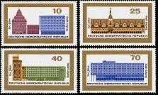 DDR, MiNr. 1126-1129 postfrisch - 800 Jahre Stadt Leipzig