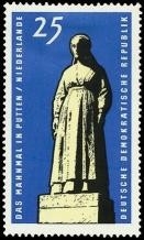 DDR, MiNr. 1141 postfrisch - Das Mahnmal in Putten / Niederlande