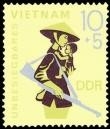 DDR, MiNr. 1371 postfrisch - Unbesiegbares Vietnam 1968