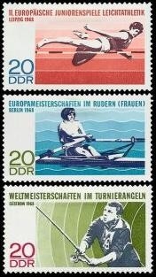 DDR, MiNr. 1372-1374 postfrisch