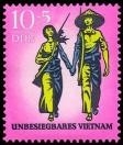 DDR, MiNr. 1476 postfrisch - Unbesiegbares Vietnam 1969