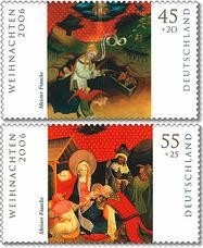Bund, Michel Nr. 2569-2570 postfrisch - Weihnachten 2006