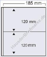 5 Variant Ergänzungsblätter für Postkarten / FDC