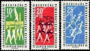 DDR, MiNr. 963-965 postfrisch