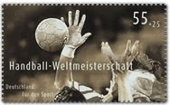 Bund, Michel Nr. 2578 postfrisch - Für den Sport - Handball-Weltmeisterschaft