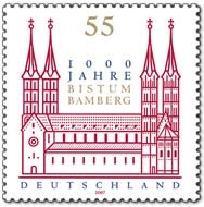 Bund, Michel Nr. 2579 postfrisch - 1.000 Jahre Bistum Bamberg