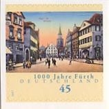 Bund, Michel Nr. 2584 postfrisch - 1.000 Jahre Fürth - selbstklebend