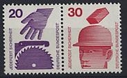Bund, Zusammendruck W 40 postfrisch
