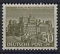 Berlin, Michel Nr. 53 postfrisch - 50 Pf. Reichtstagsgebäude