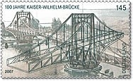 Bund, Michel Nr. 2616 postfrisch - 100 Jahre Kaiser-Wilhelm-Brücke Wilhelmshaven