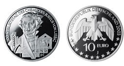 10 EURO - 200. Geburtstag Justus Liebig - 2003 PP