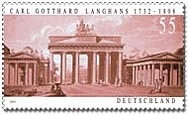 Bund, Michel Nr. 2634 postfrisch - Carl Gotthard Langhans