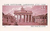 Bund, Michel Nr. 2636 postfrisch - Carl Gotthard Langhans selbstklebend