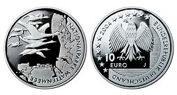 10 EURO - Nationalparke Wattenmeer - 2004 PP