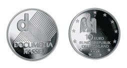 10 EURO - DOCUMENTA Kassel - 2002 stempelglanz