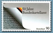 Bund, Michel Nr. 2641 postfrisch - 50 Jahre Bundeskartellamt