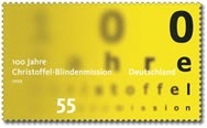 Bund, Michel Nr. 2664 postfrisch - 100 Jahre Christoffel-Blindenmission