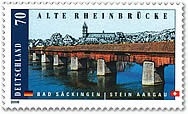 Bund, Michel Nr. 2691 postfrisch - Alte Rheinbrücke Bad Säckingen - Stein/Aargau