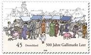 Bund, Michel Nr. 2696 postfrisch - 500 Jahre Gallimarkt in Leer