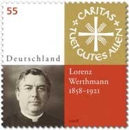 Bund, Michel Nr. 2697 postfrisch - 150. Geburtstag Lorenz Werthmann