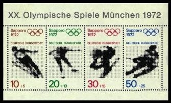Bund, Block 6 postfrisch - Olympiade 1972