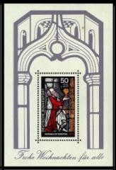 Bund, Block 15 postfrisch - Weihnachten 1977