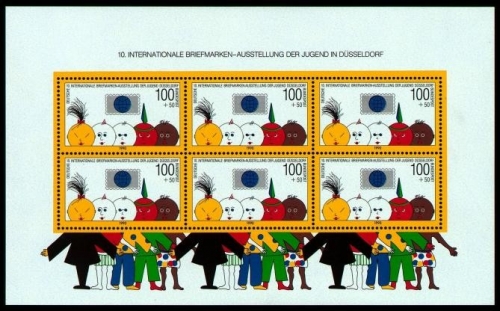 Bund, Block 21 postfrisch - Briefmarkenausstellung der Jugend