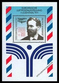 Bund, Block 24 postfrisch - Otto Lilienthal