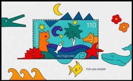 Bund, Block 42 postfrisch - Für uns Kinder 1998