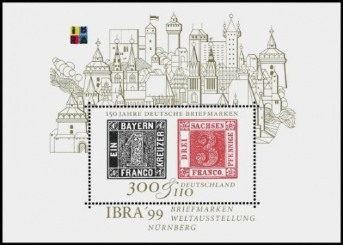 Bund, Block 46 postfrisch- IBRA Briefmarkenausstellung 1999
