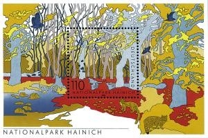 Bund, Block 52 postfrisch - Nationalpark Hainich