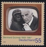 Bund, Michel Nr. 2731 postfrisch - 100. Geburtstag Bernhard Grzimek