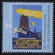 Bund, Michel Nr. 2740 postfrisch - 100 Jahre ILA Internat. Luft- und Raumfahrtausstellu