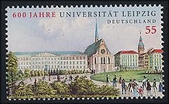 Bund, Michel Nr. 2745 postfrisch - 600 Jahre Universität Leipzig