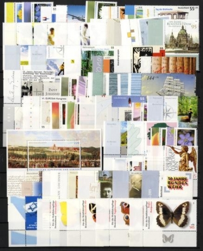 BUND BRD Deutschland Briefmarken Jahrgang 2005 postfrisch komplett