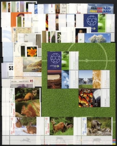 BUND BRD Deutschland Briefmarken Jahrgang 2006 postfrisch komplett