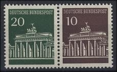 Bund, Zusammendruck W 24 postfrisch