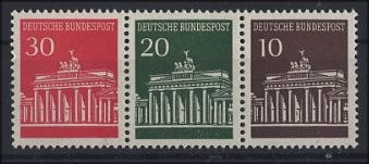 Bund, Zusammendruck W 26 postfrisch