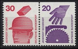 Bund, Zusammendruck W 55 postfrisch