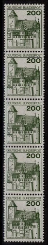 Bund, Michel Nr. 920 A I R postfrisch 5er-Streifen