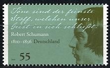 Bund, Michel Nr. 2797 postfrisch - 200. Geburtstag Robert Schumann