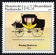Bund, Michel Nr. 2806 postfrisch - Historische Postkutsche