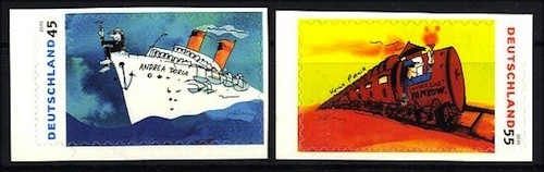 Bund, Michel Nr. 2807-2808 postfrisch - Udo Lindenberg selbstklebend